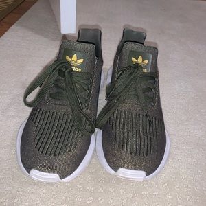 green adidas shoes